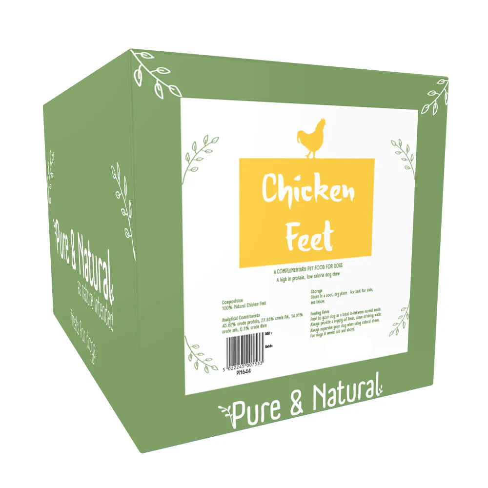 Pure & Natural Chicken Feet 15kg