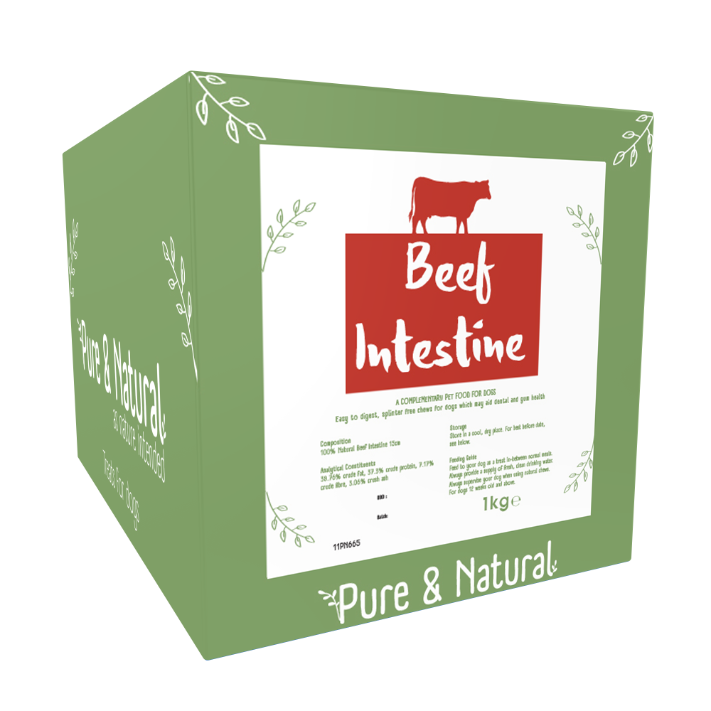Pure & Natural Beef Intestine 15cm