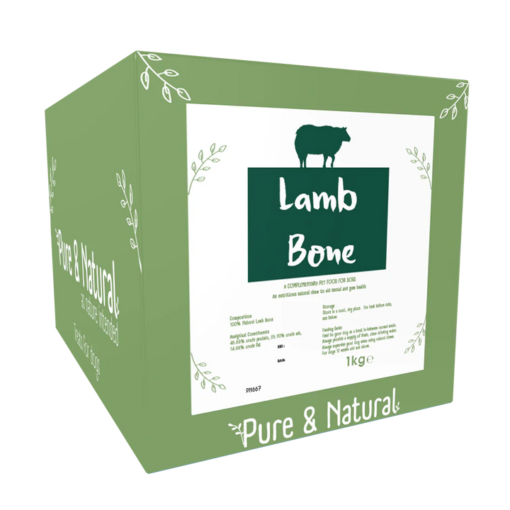 Pure & Natural Lamb Bone 1kg