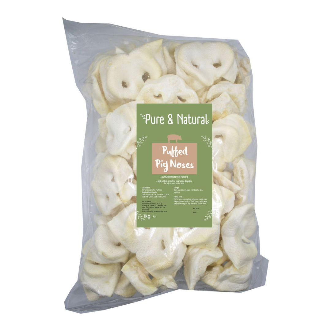 Pure & Natural Puffed Pig Noses