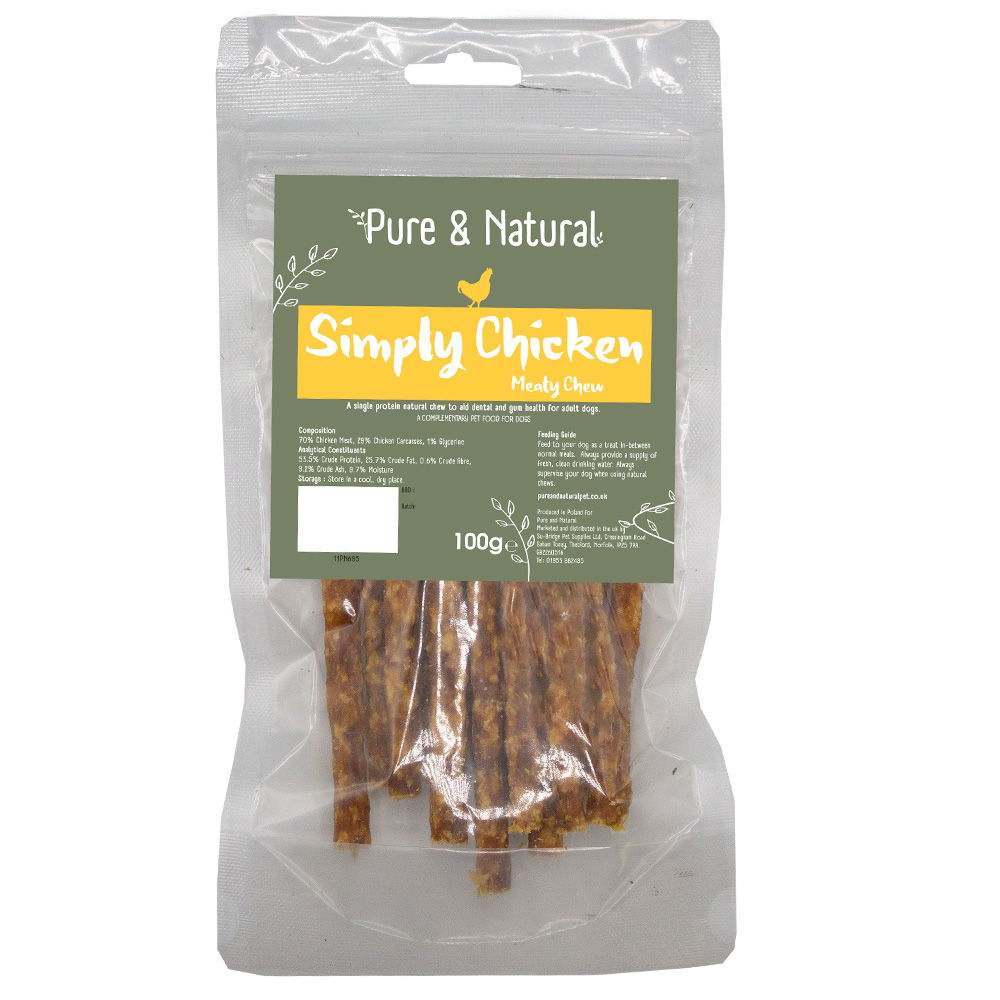 Pure & Natural Meat Chew Chicken 1kg