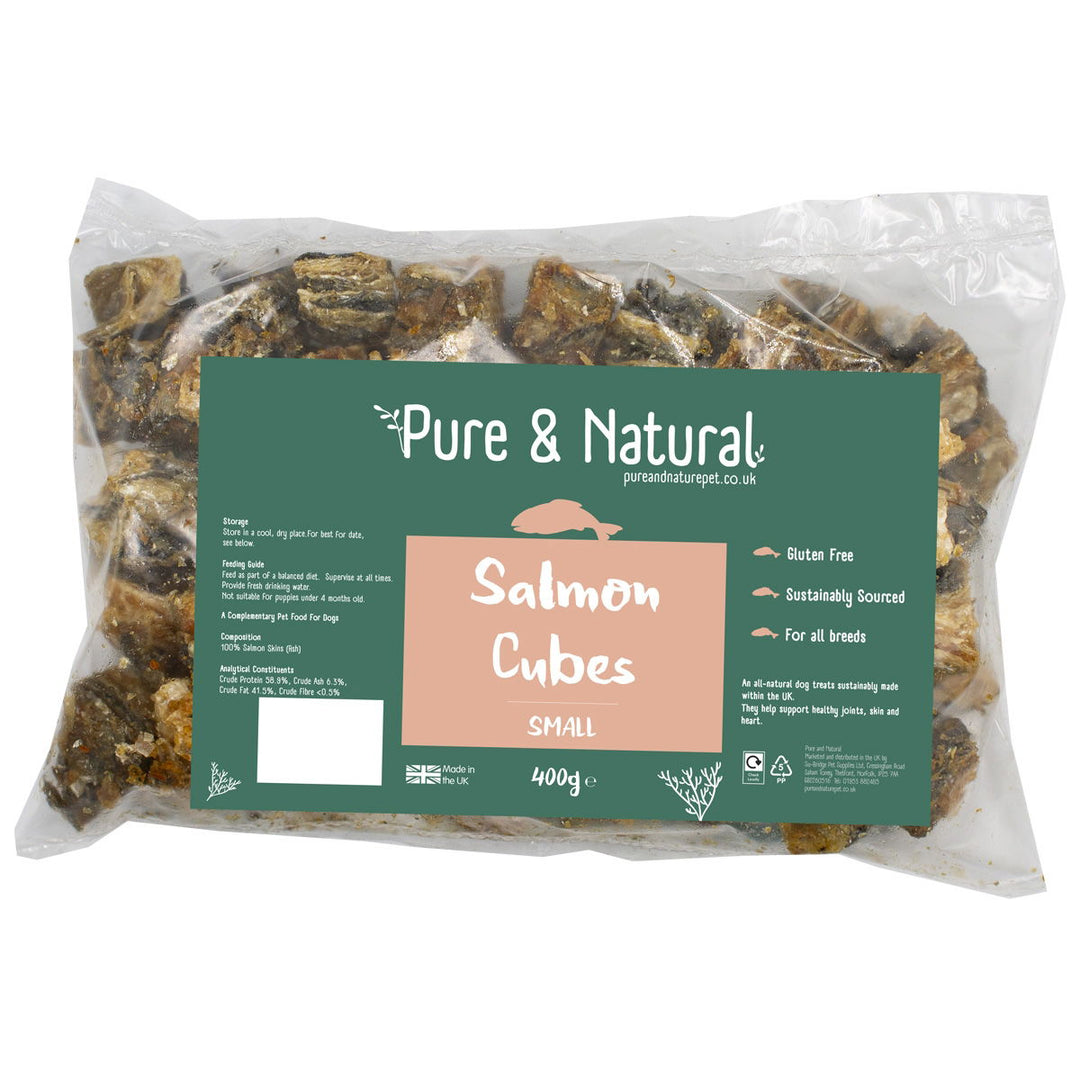 Pure & Natural Small Salmon Cubes