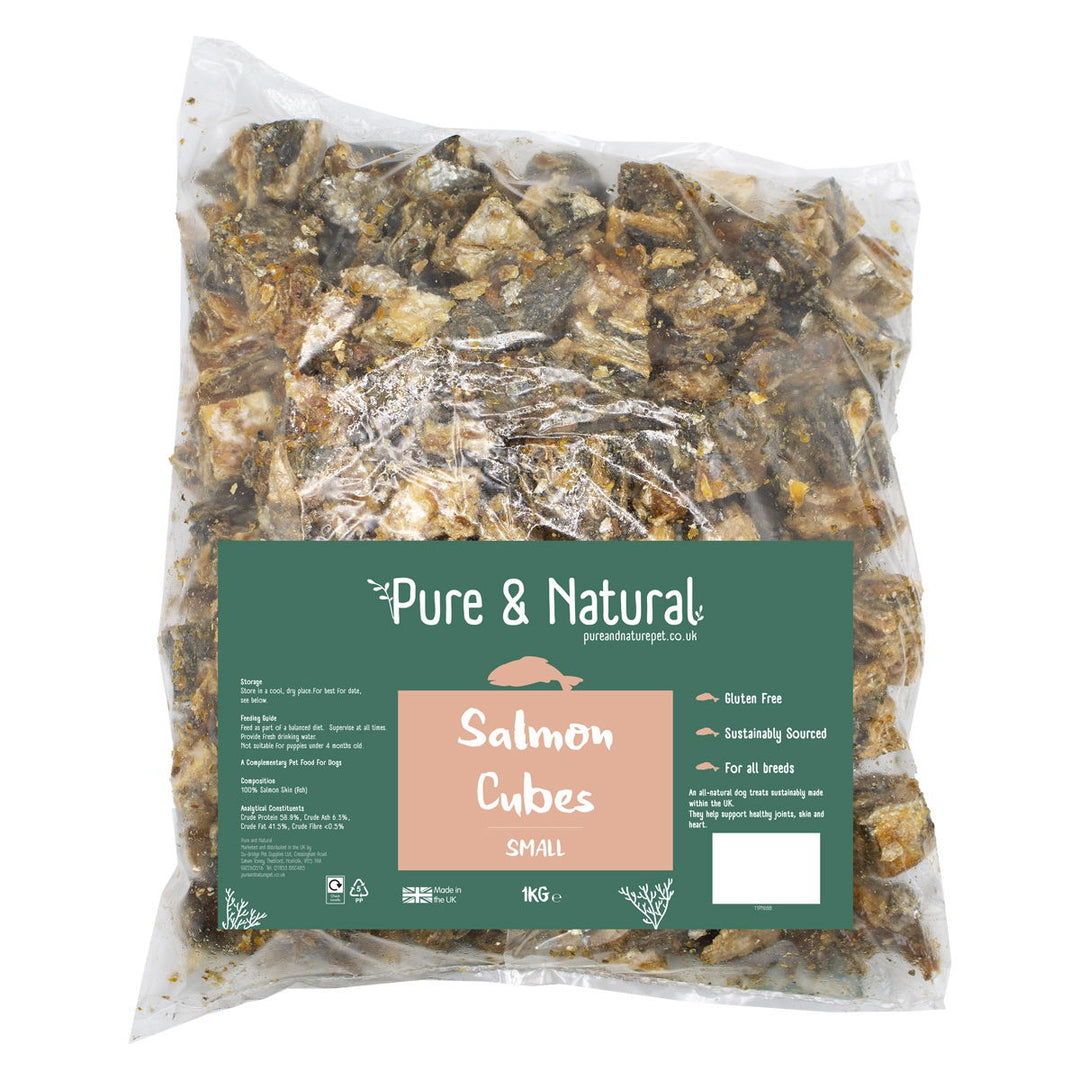 Pure & Natural Small Salmon Cubes