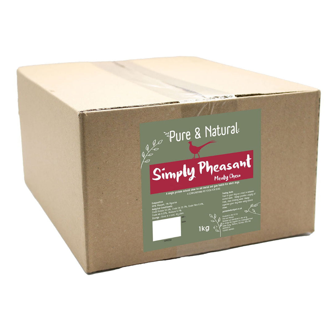 Pure & Natural Meat Chew Pheasant 1kg