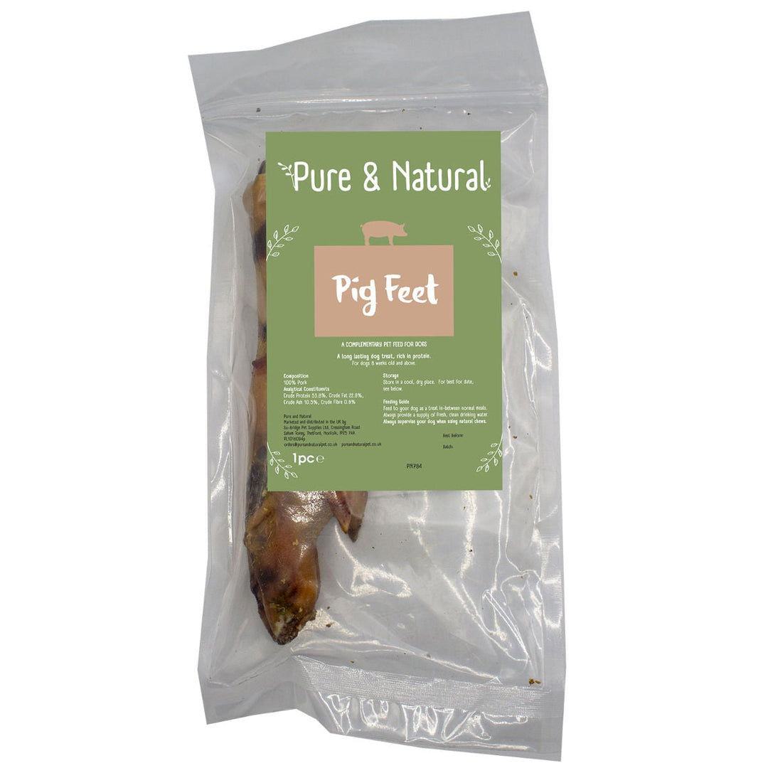 Pure & Natural Pig Feet Front