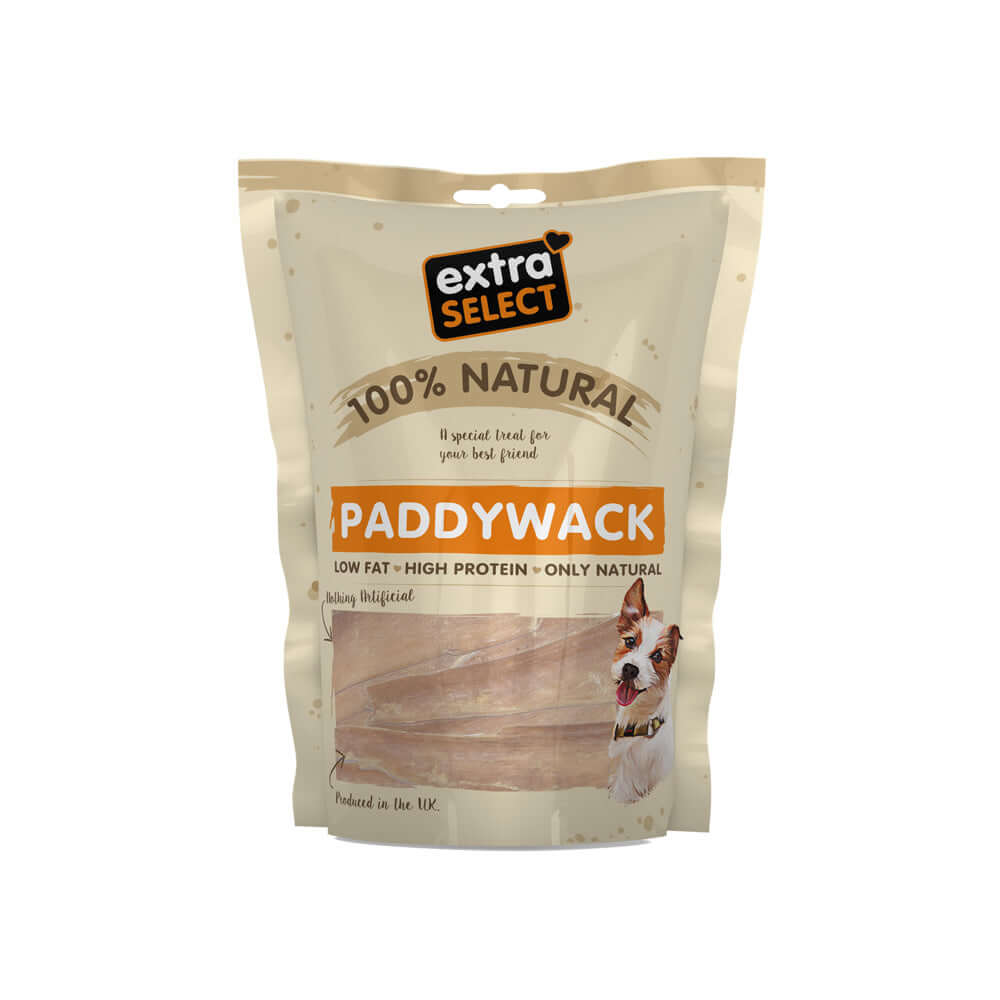 Extra Select Natural Dog Treats Paddywack 100g Bag