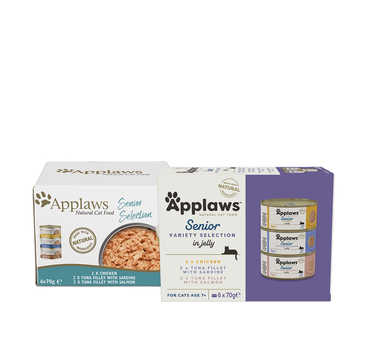 Applaws Cans Senior Cat Variety Selection In Jelly 6 x 70g