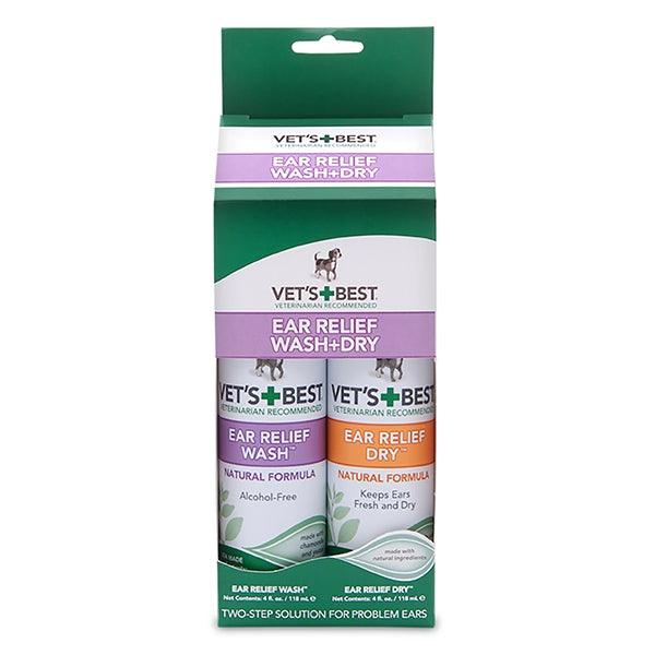 Rosewood Ear Wash & Dry Kit 2pc