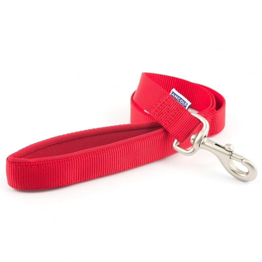 Ancol Nylon Lead Red 1.9x100cm