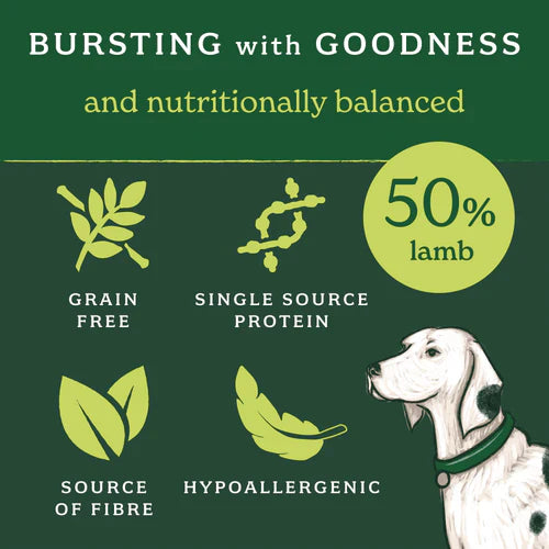 Forthglade Lamb Lightly Baked Natural Dry Dog Food, 6kg