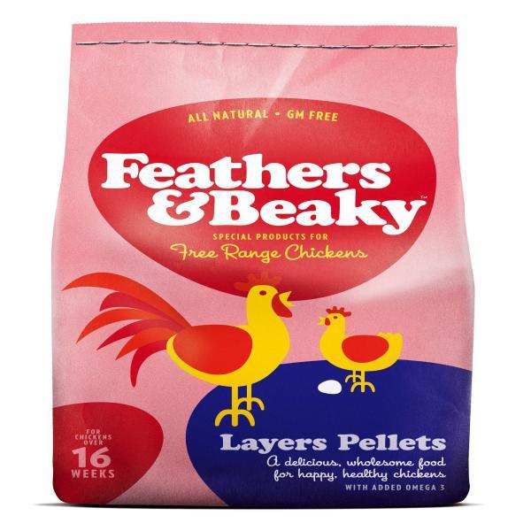 Feathers and Beaky Free Range Layers Pellets