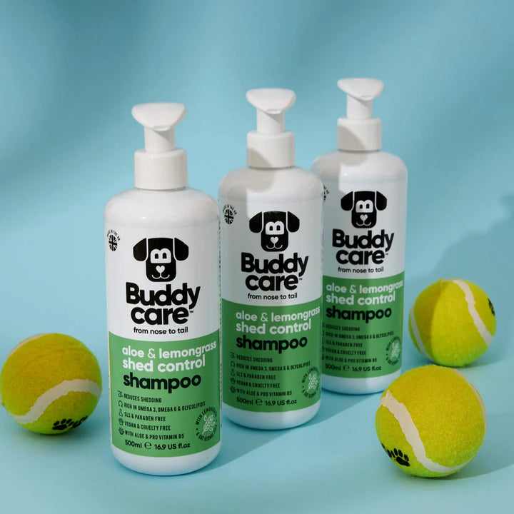 Buddycare Dog Shed Control Shampoo Aloe Vera