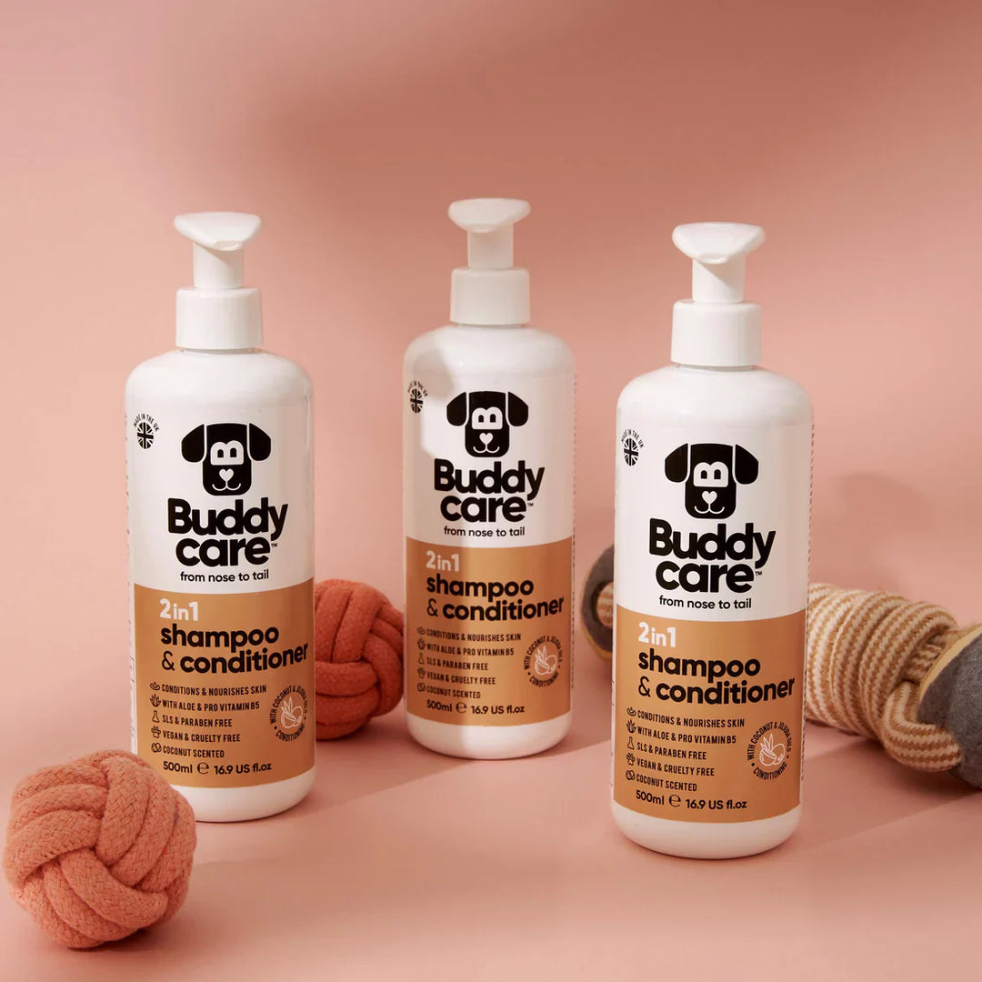 Buddycare Dog 2 in 1 Shampoo & Conditioner Coconut