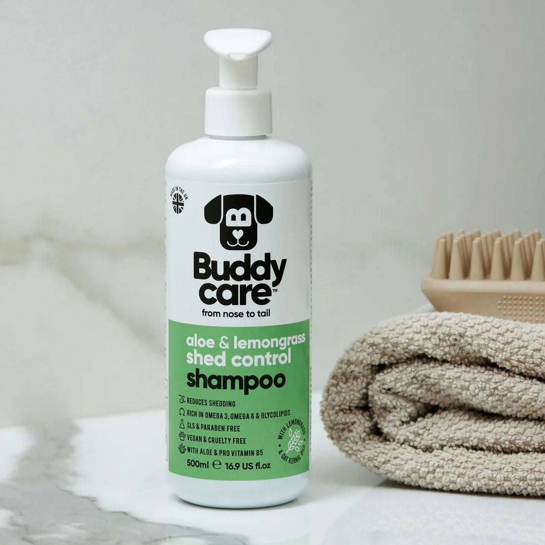 Buddycare Dog Shed Control Shampoo Aloe Vera
