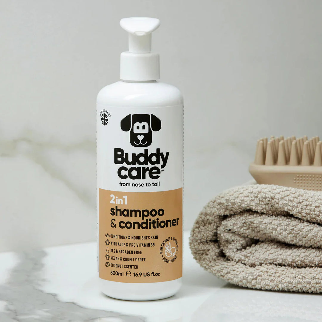 Buddycare Dog 2 in 1 Shampoo & Conditioner Coconut