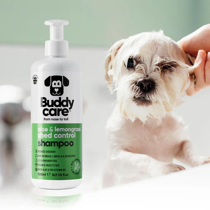 Buddycare Dog Shed Control Shampoo Aloe Vera