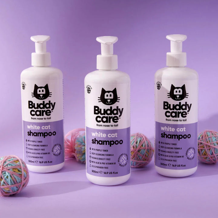 Buddycare Cat Shampoo White Cat 500ml