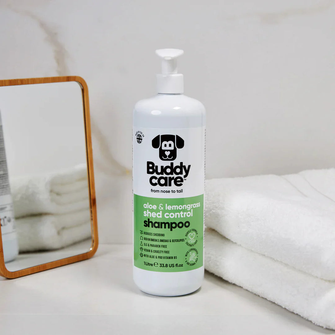 Buddycare Dog Shed Control Shampoo Aloe Vera