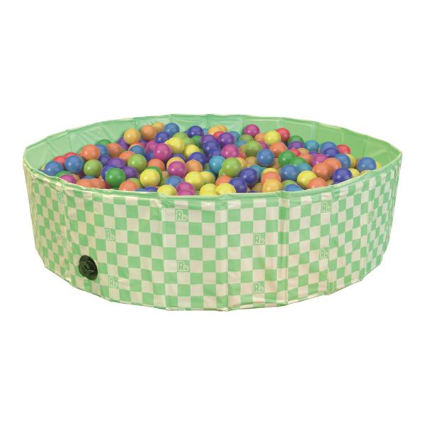 Rosewood Green Checkered Paddling Pool Medium, 120Cm