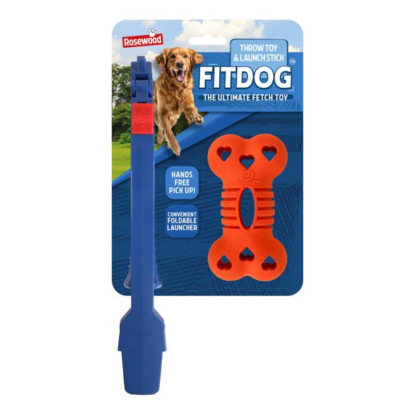 Rosewood Fitdog Bone Throw Toy