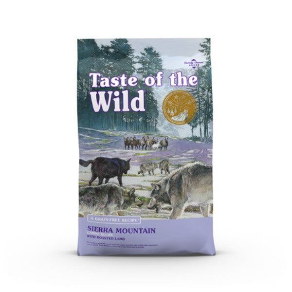 Taste Of The Wild All Breeds & Life Stage Sierra Mountain Grain Free Dry Dog Food