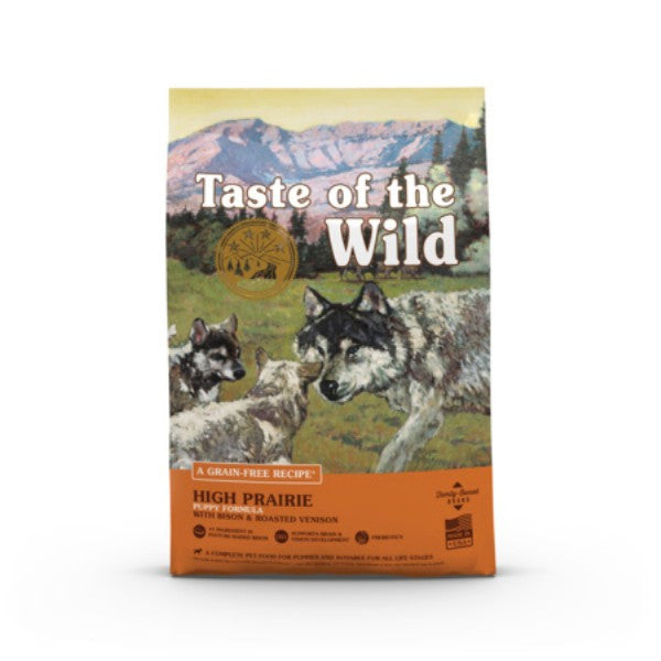 Taste Of The Wild Puppy All Breeds High Prairie Grain Free Dry Dog Food