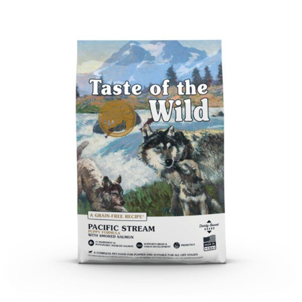 Taste Of The Wild Puppy All Breeds Pacific Stream Grain Free Dry Dog Food