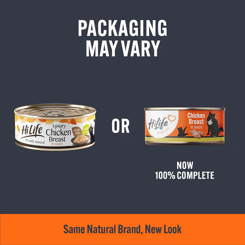 Hi Life Cat Chicken Breast in Sauce Can 12x70g