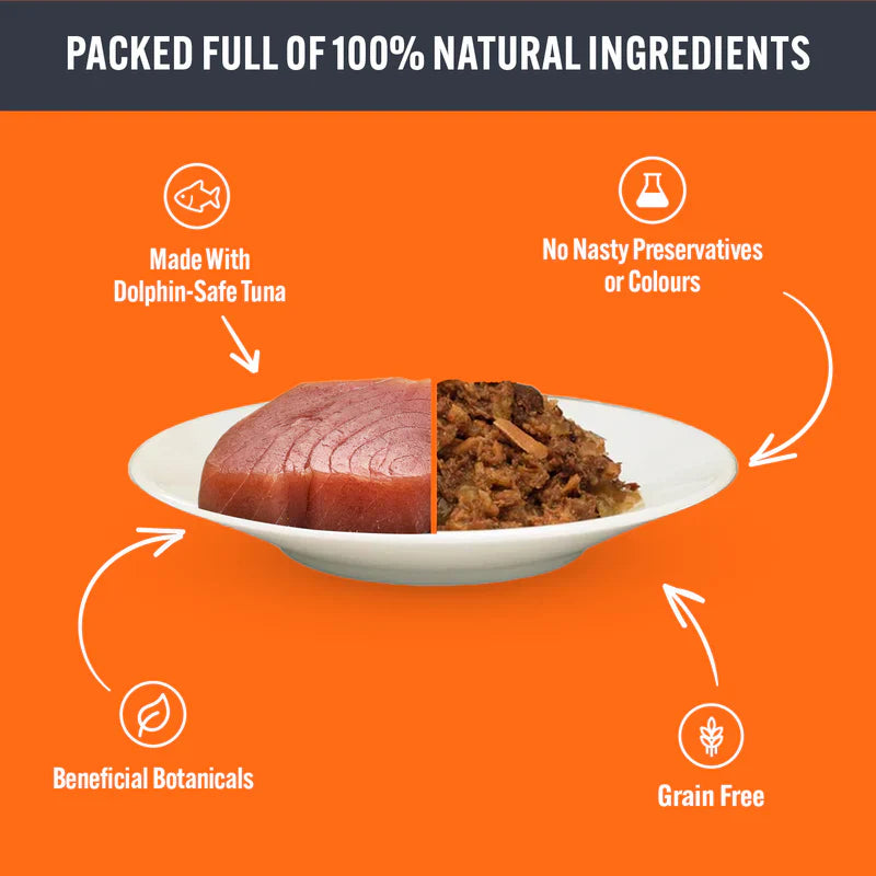 Hi Life Pouches Cat Tuna Recipes in Jelly 8x70g