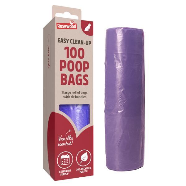 Rosewood 100Pc Poop Bags