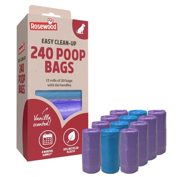 Rosewood 240Pc Poop Bags