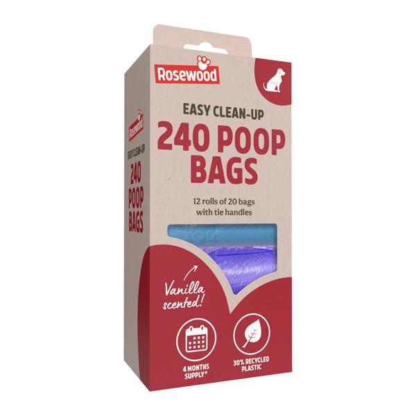 Rosewood 240Pc Poop Bags