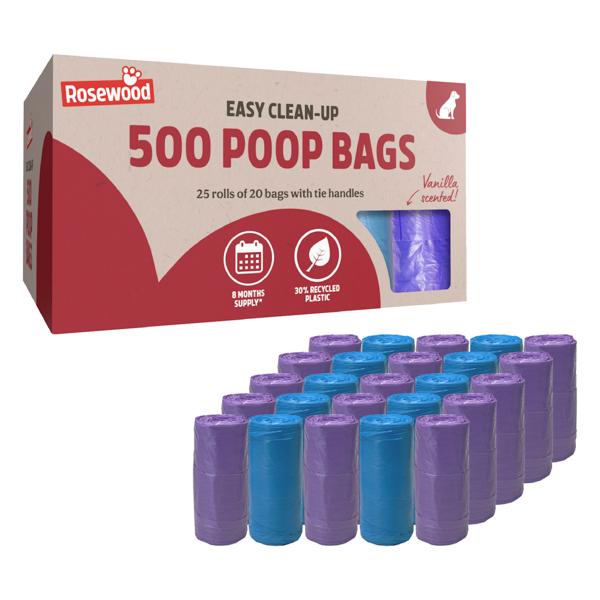 Rosewood 500Pcs Poop Bags