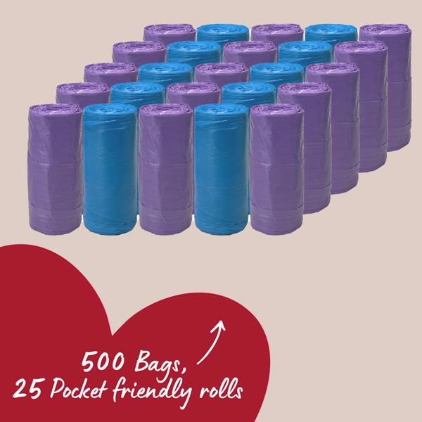 Rosewood 500Pcs Poop Bags