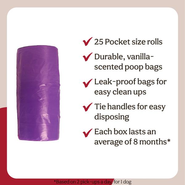 Rosewood 500Pcs Poop Bags