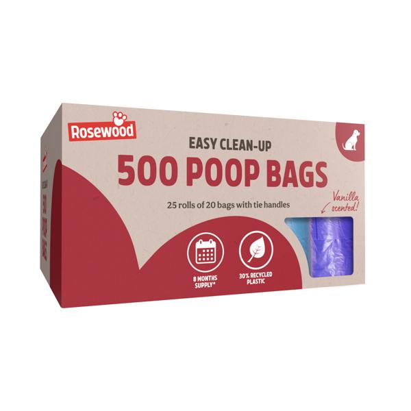 Rosewood 500Pcs Poop Bags