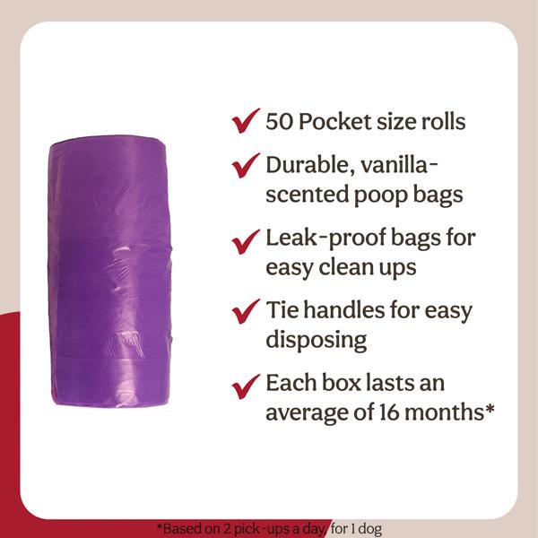 Rosewood 1000Pcs Poop Bags