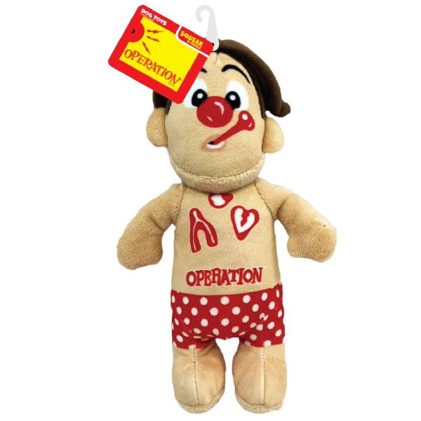 Hasbro Operation Squeak and Crinkle Cavity Sam 10in
