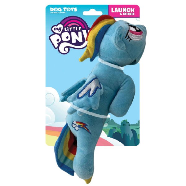 Hasbro Plush Squeaker My Little Pony Rainbow Dash 13in