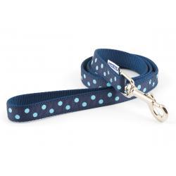 Ancol Vintage Polka Lead Blue 1.9x100cm
