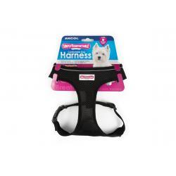 Ancol Comfort Mesh Harness Black med 44-57cm