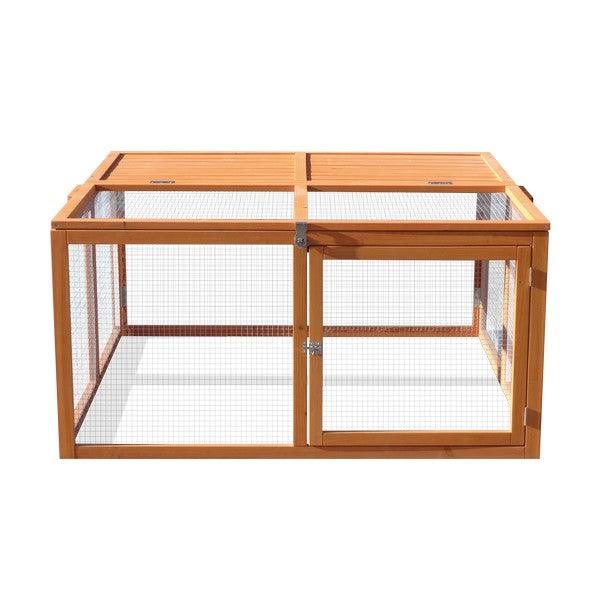 Harrisons Langdale Folding Run with sun cover and carry handle 120x120x60cm - Ormskirk Pets