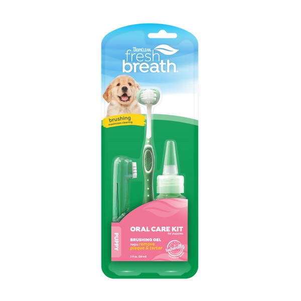 TropiClean Fresh Breath Puppy Oral Care Kit 59ml