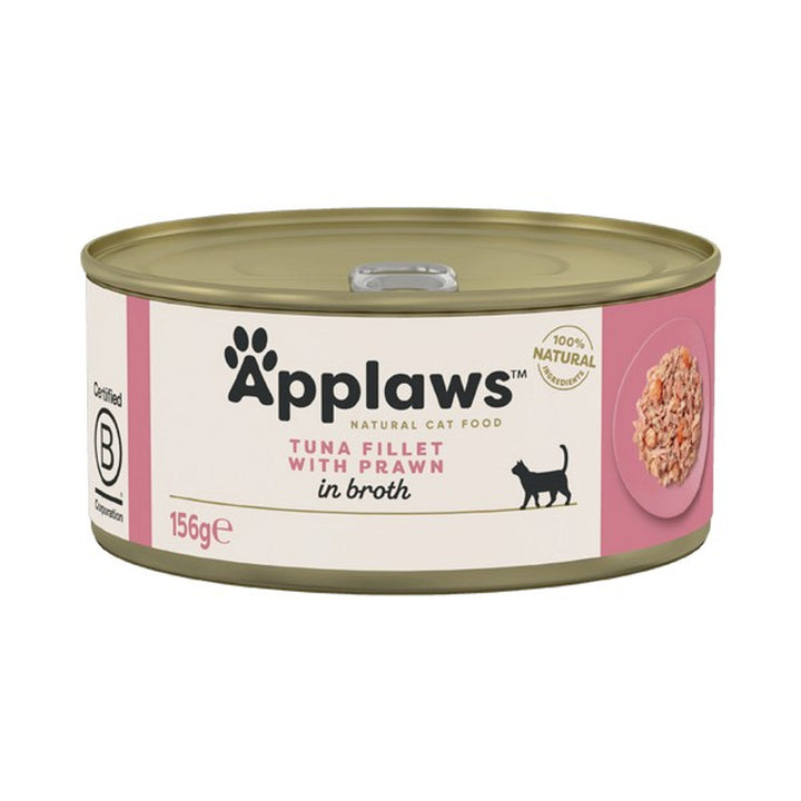 Applaws Cat Tuna & Prawn 156g x 24