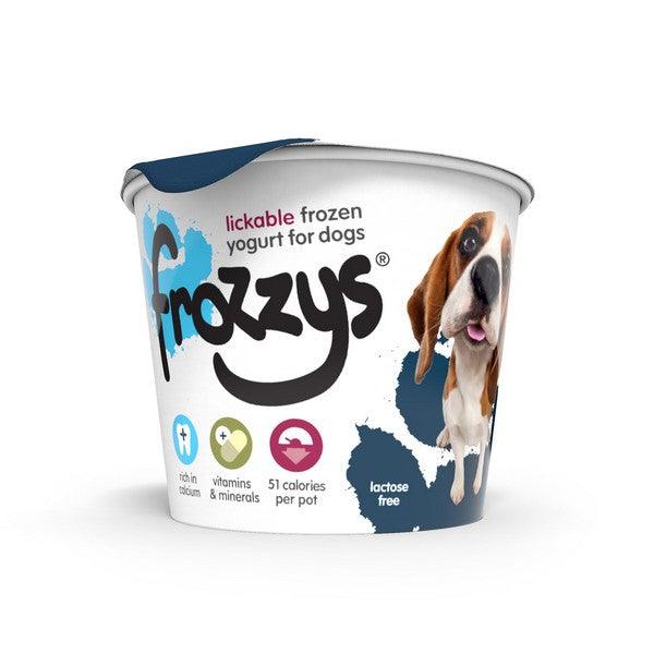Frozzys Blueberry Frozen Yogurt for Dogs 85g Case of 24 - Ormskirk Pets