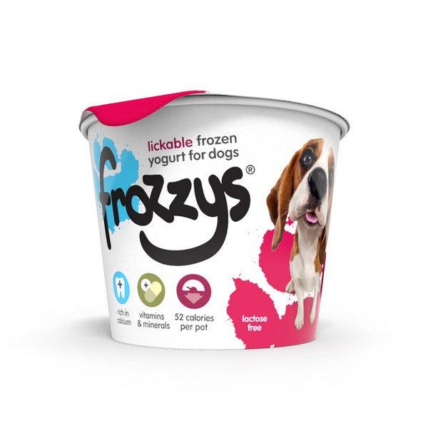 Frozzys Cranberry Frozen Yogurt for Dogs 85g Case of 24