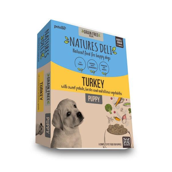 Natures Deli Puppy GF Turkey 395g Case of 7