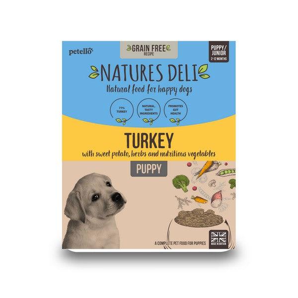 Natures Deli Puppy GF Turkey 395g Case of 7