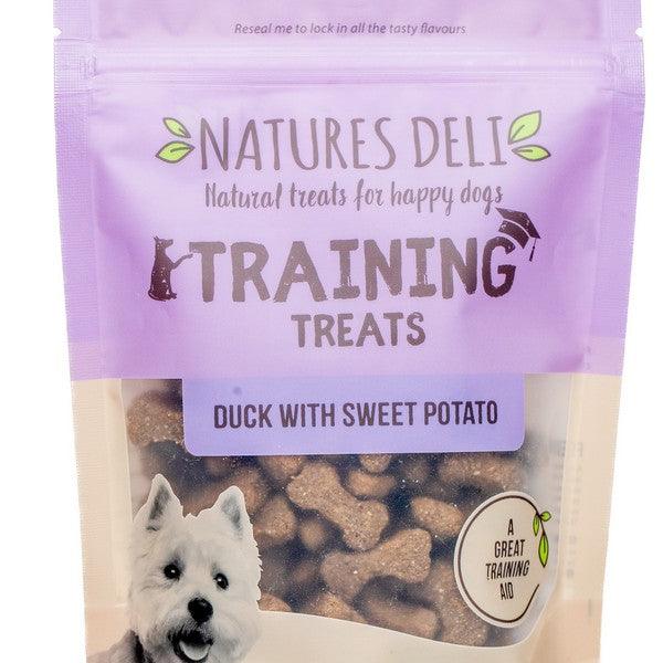 Natures Deli Adult Training Treats Duck With Sweet Potato 100g Case of 10