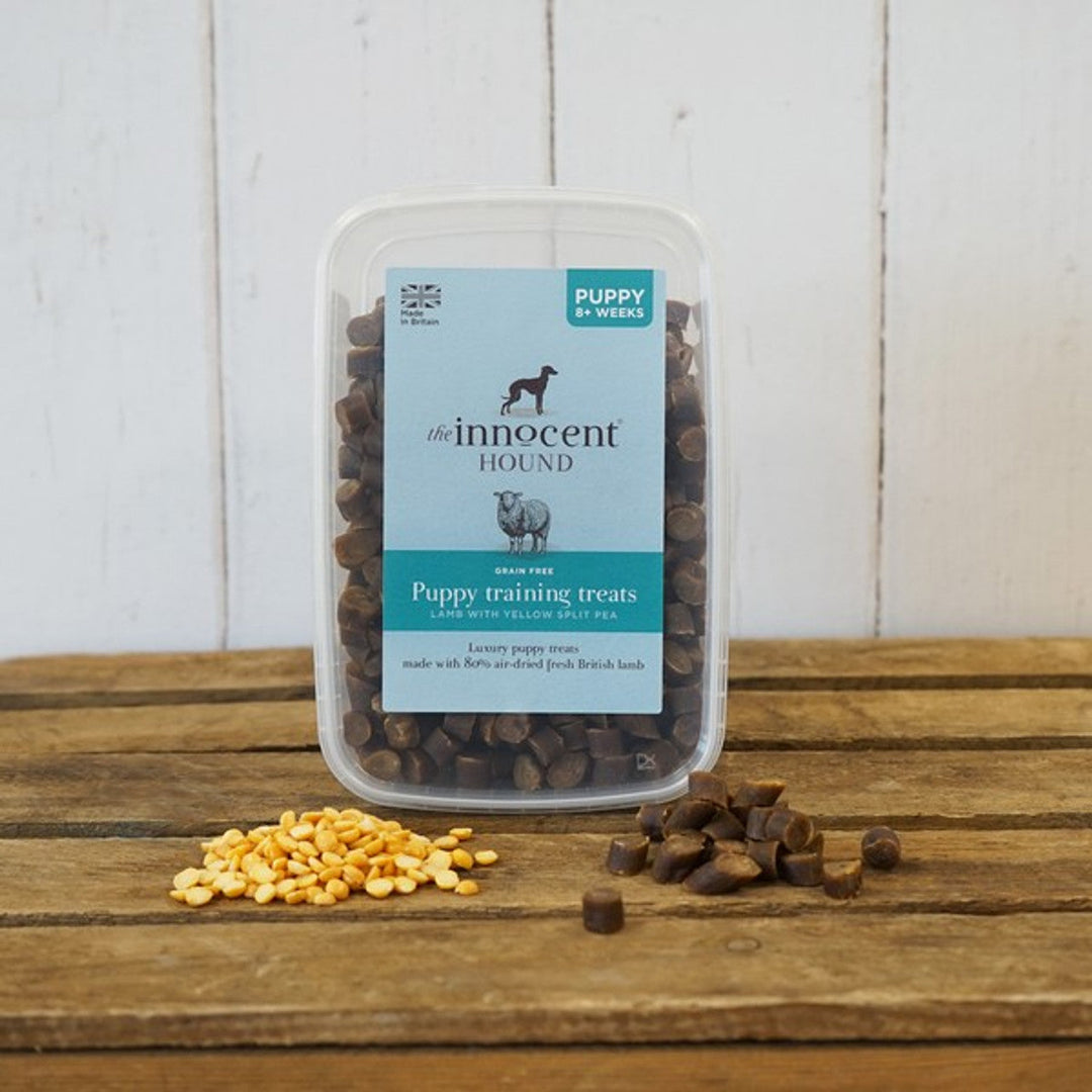 The Innocent Hound Puppy Training Treats Lamb with Yellow Split Pea 600g
